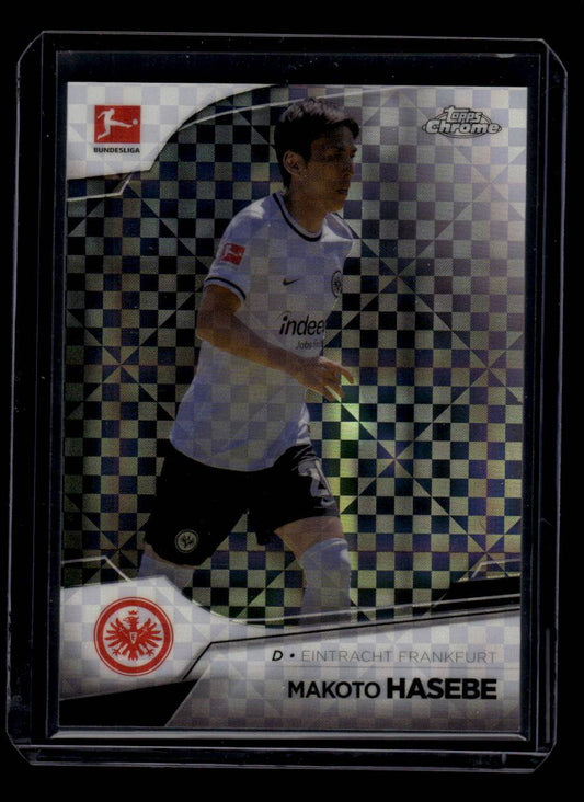 2022-23 Topps Chrome Bundesliga #33 Makoto Hasebe X-Fractor #/250