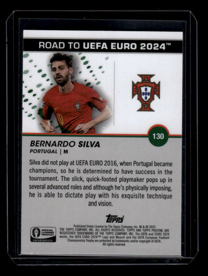 2023 Topps Pristine Road To Euro 2024 #130 Bernardo Silva