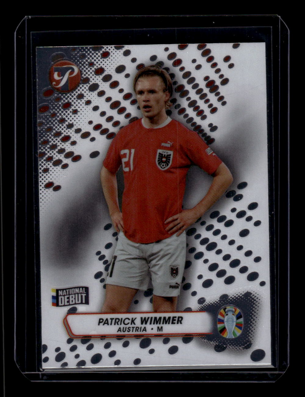 2023 Topps Pristine Road To Euro 2024 #3 Patrick Wimmer