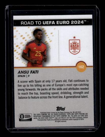 2023 Topps Pristine Road To Euro 2024 #162 Ansu Fati