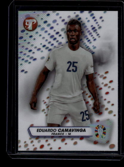 2023 Topps Pristine Road To Euro 2024 #47 Eduardo Camavinga Refractors