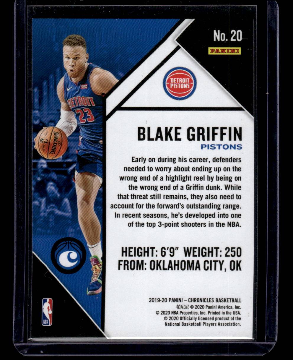 2019-20 Panini Chronicles #20 Blake Griffin