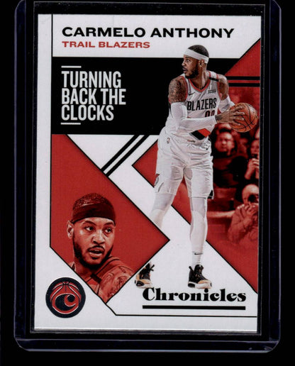 2019-20 Panini Chronicles #35 Carmelo Anthony