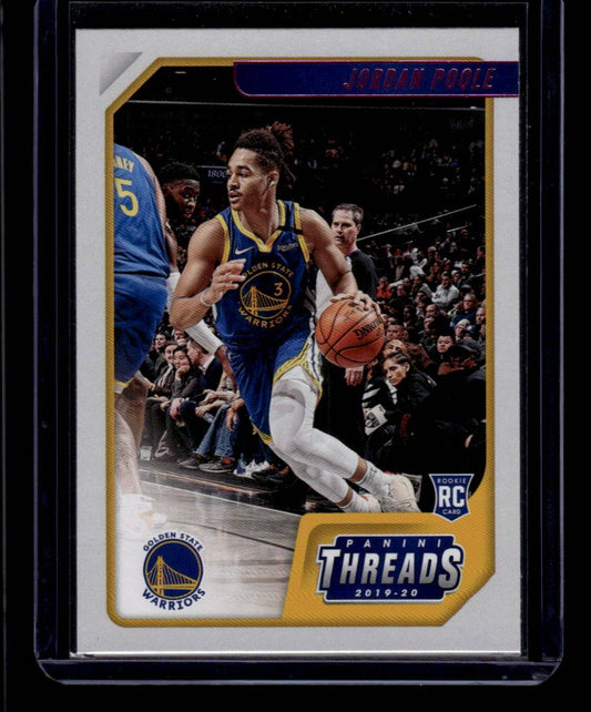 2019-20 Panini Chronicles #89 Jordan Poole Pink