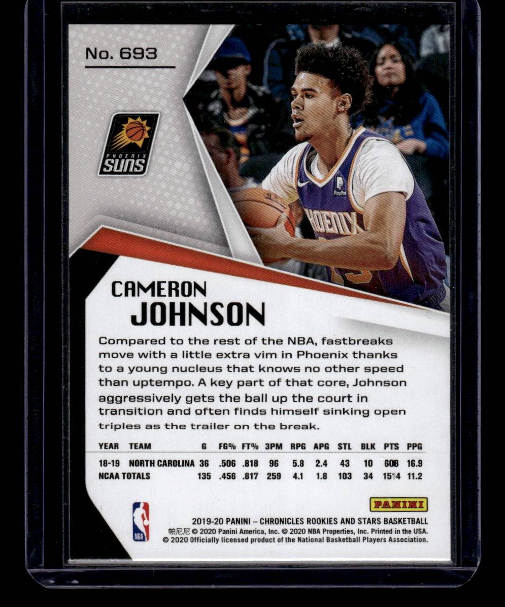 2019-20 Panini Chronicles #693 Cameron Johnson