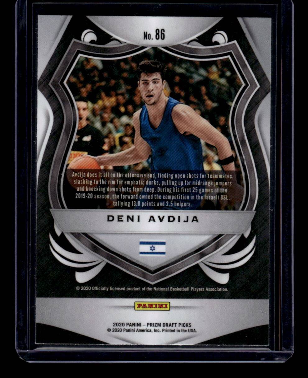 2020 Panini Prizm Draft Picks Collegiate #86 Deni Avdija