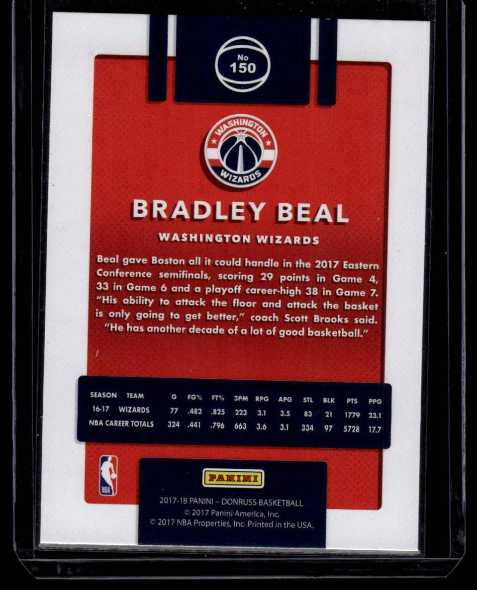 2017-18 Donruss #150 Bradley Beal