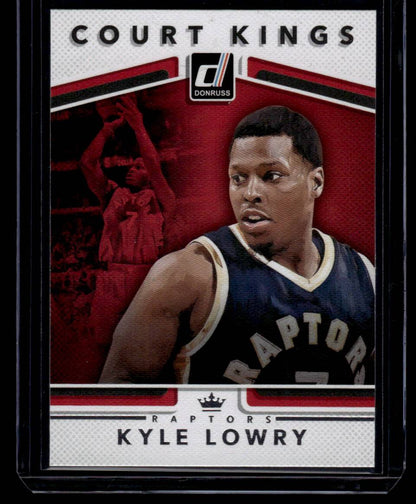 2017-18 Donruss #26 Kyle Lowry Court Kings