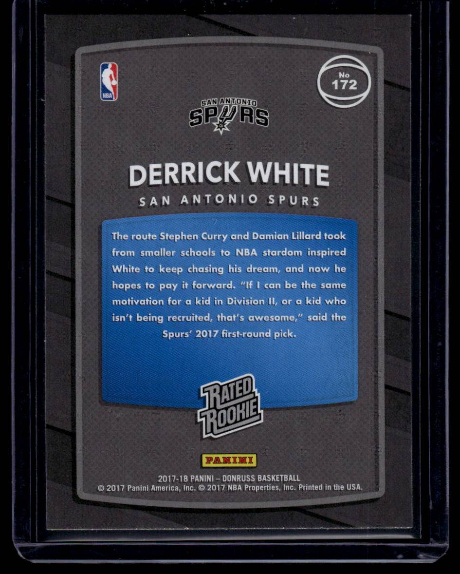 2017-18 Donruss #172 Derrick White