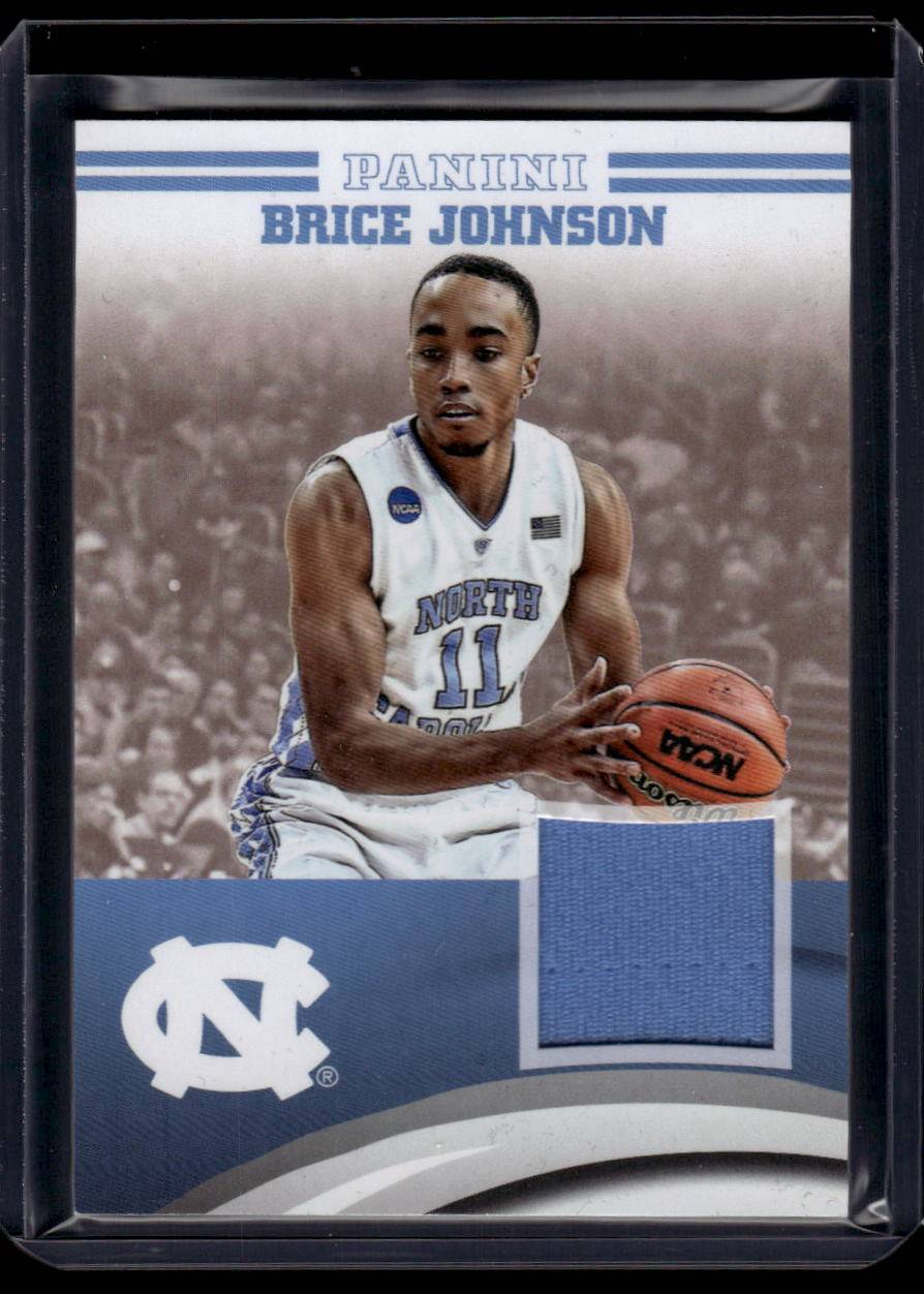 2016 Panini North Carolina Tar Heels #BJ-NC Brice Johnson Memorabilia