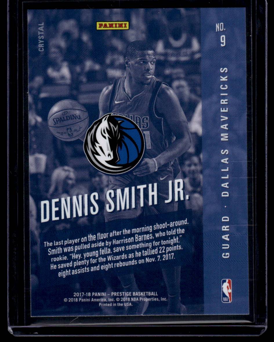 2017-18 Panini Prestige #9 Dennis Smith Jr. Rookie Class Crystal