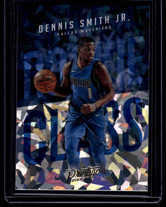 2017-18 Panini Prestige #9 Dennis Smith Jr. Rookie Class Crystal