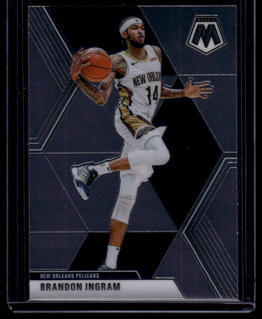 2019-20 Panini Mosaic #136 Brandon Ingram