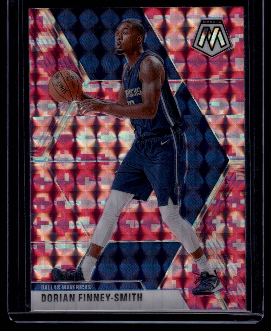 2019-20 Panini Mosaic #64 Dorian Finney-Smith Camo Pink