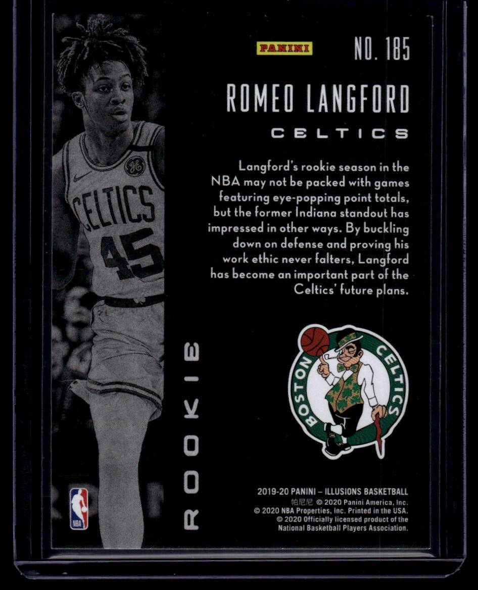 2019-20 Panini Illusions #185 Romeo Langford