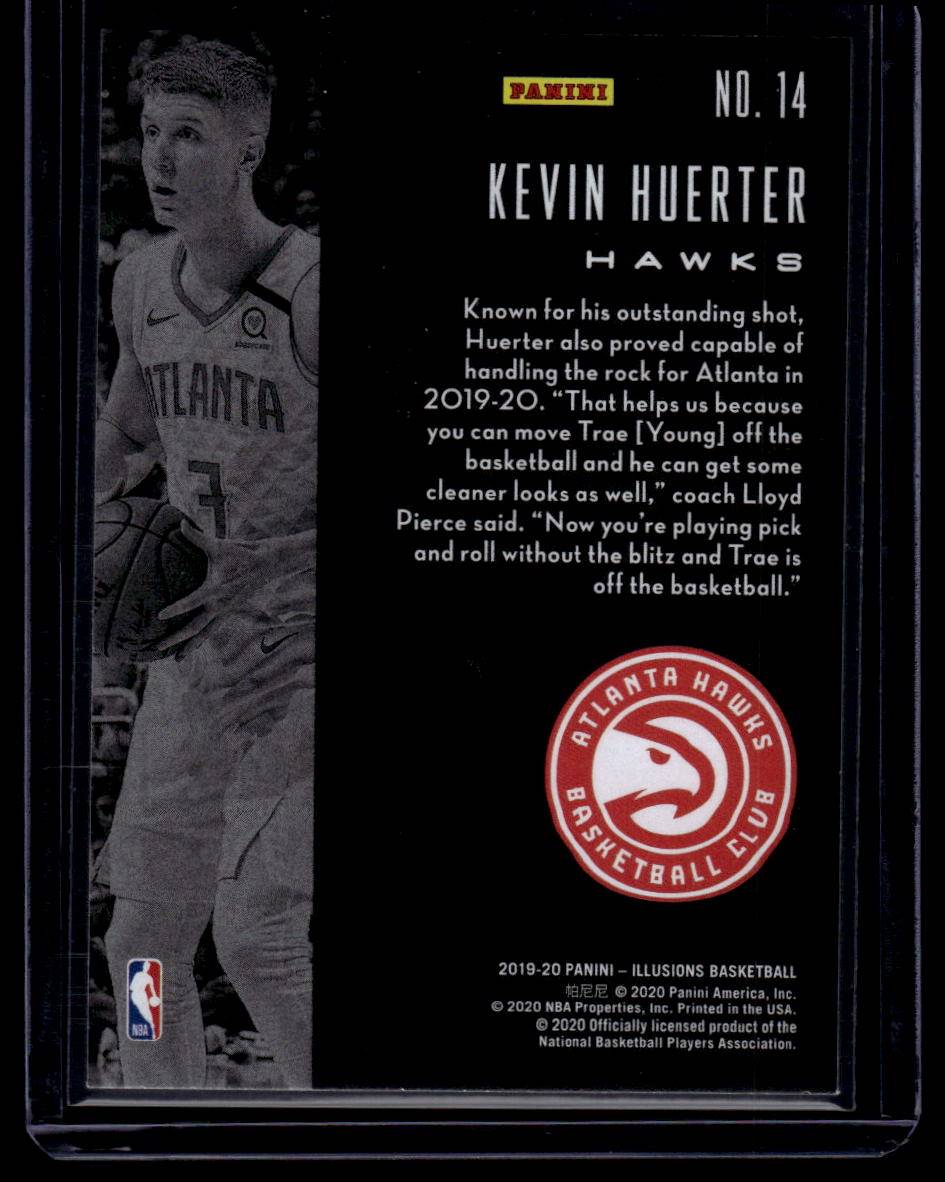 2019-20 Panini Illusions #14 Kevin Huerter