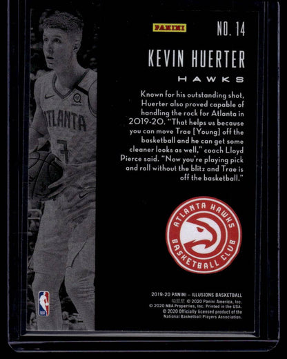 2019-20 Panini Illusions #14 Kevin Huerter