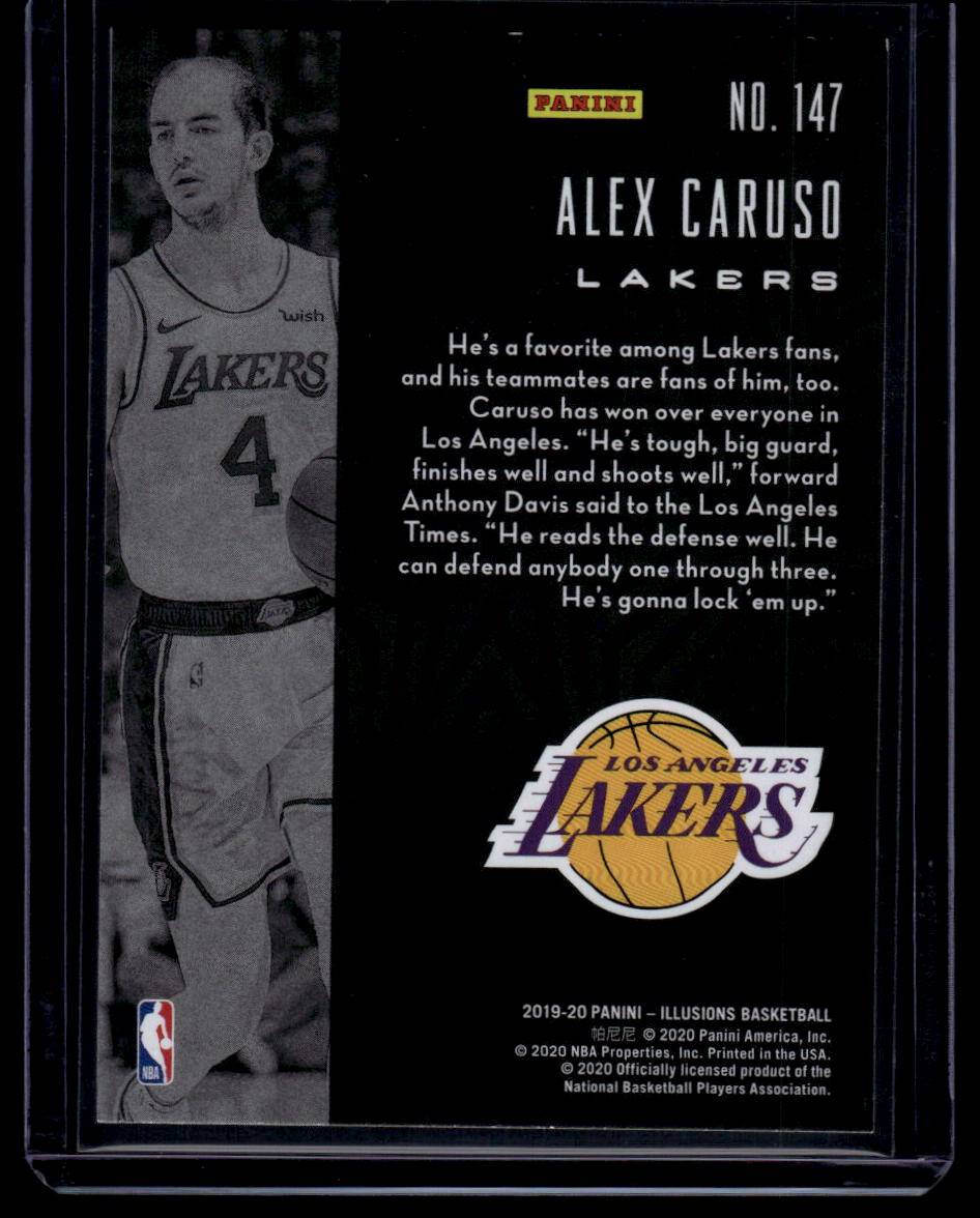 2019-20 Panini Illusions #147 Alex Caruso