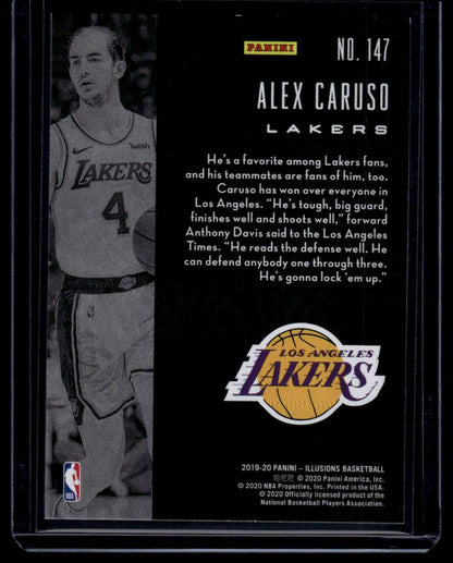 2019-20 Panini Illusions #147 Alex Caruso