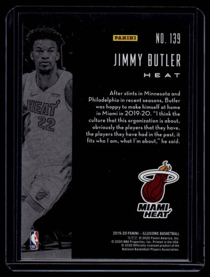 2019-20 Panini Illusions #139 Jimmy Butler