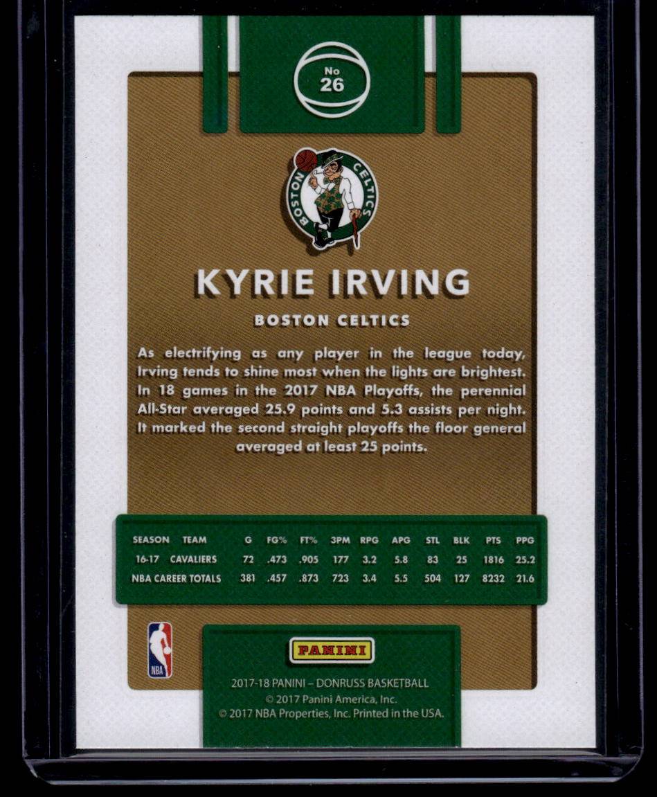 2017-18 Donruss #26 Kyrie Irving