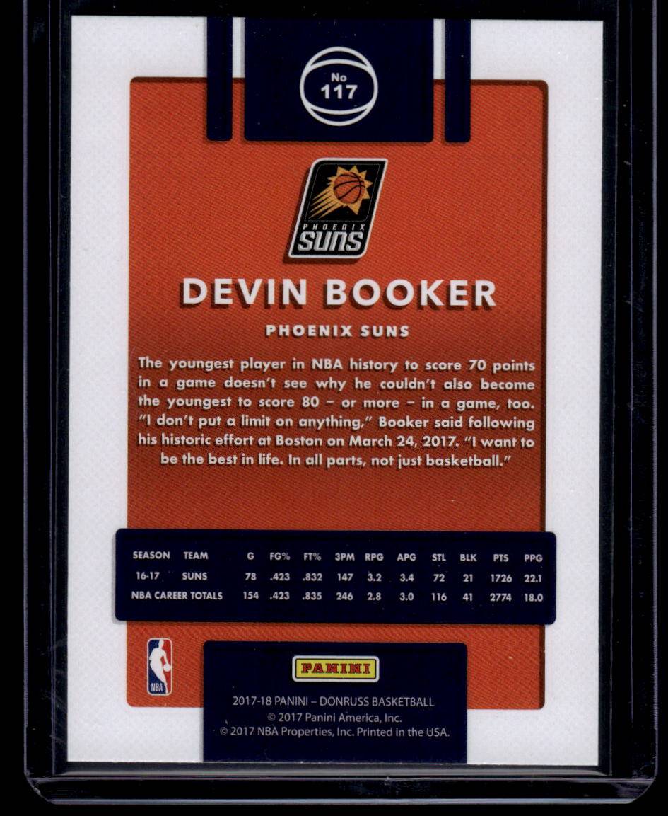 2017-18 Donruss #117 Devin Booker