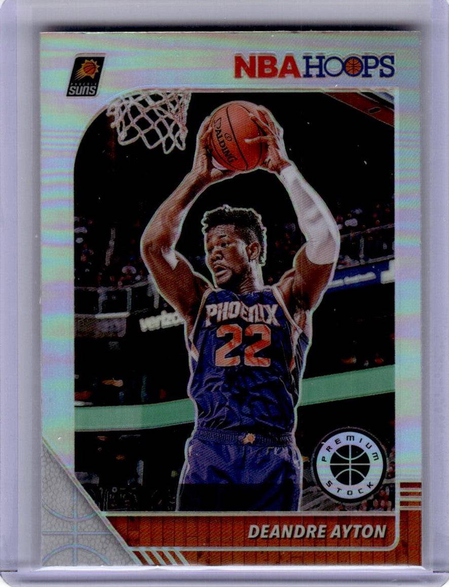 2019-20 Hoops Premium Stock #150 Deandre Ayton Prizms Silver