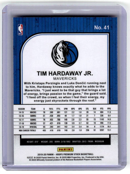 2019-20 Hoops Premium Stock #41 Tim Hardaway Jr.