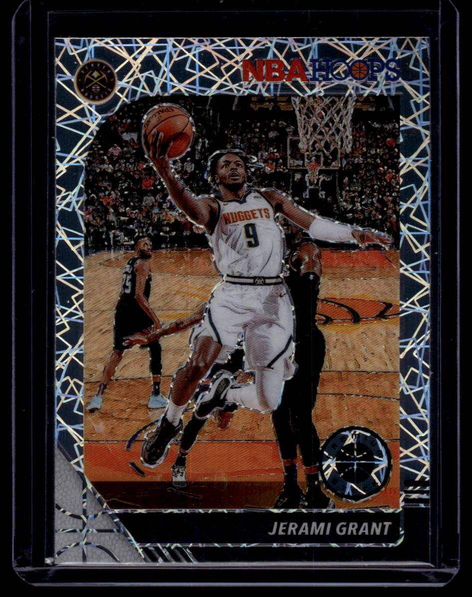 2019-20 Hoops Premium Stock #200 Jerami Grant Prizms Silver Laser