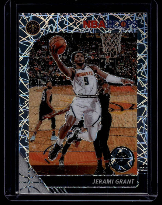 2019-20 Hoops Premium Stock #200 Jerami Grant Prizms Silver Laser