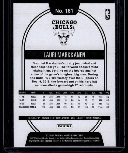 2020-21 Hoops #161 Lauri Markkanen