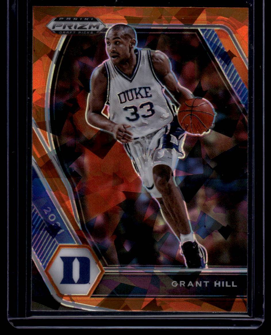 2021 Panini Prizm Draft Picks #90 Grant Hill Orange Ice