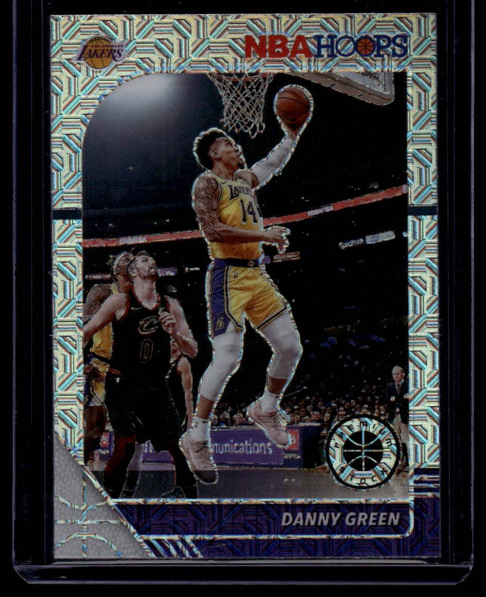 2019-20 Hoops Premium Stock #179 Danny Green Prizms Silver Laser