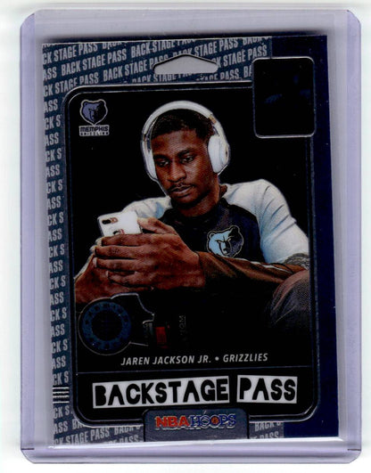 2019-20 Hoops Premium Stock #6 Jaren Jackson Jr. Backstage Pass