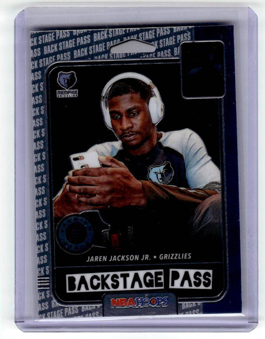 2019-20 Hoops Premium Stock #6 Jaren Jackson Jr. Backstage Pass