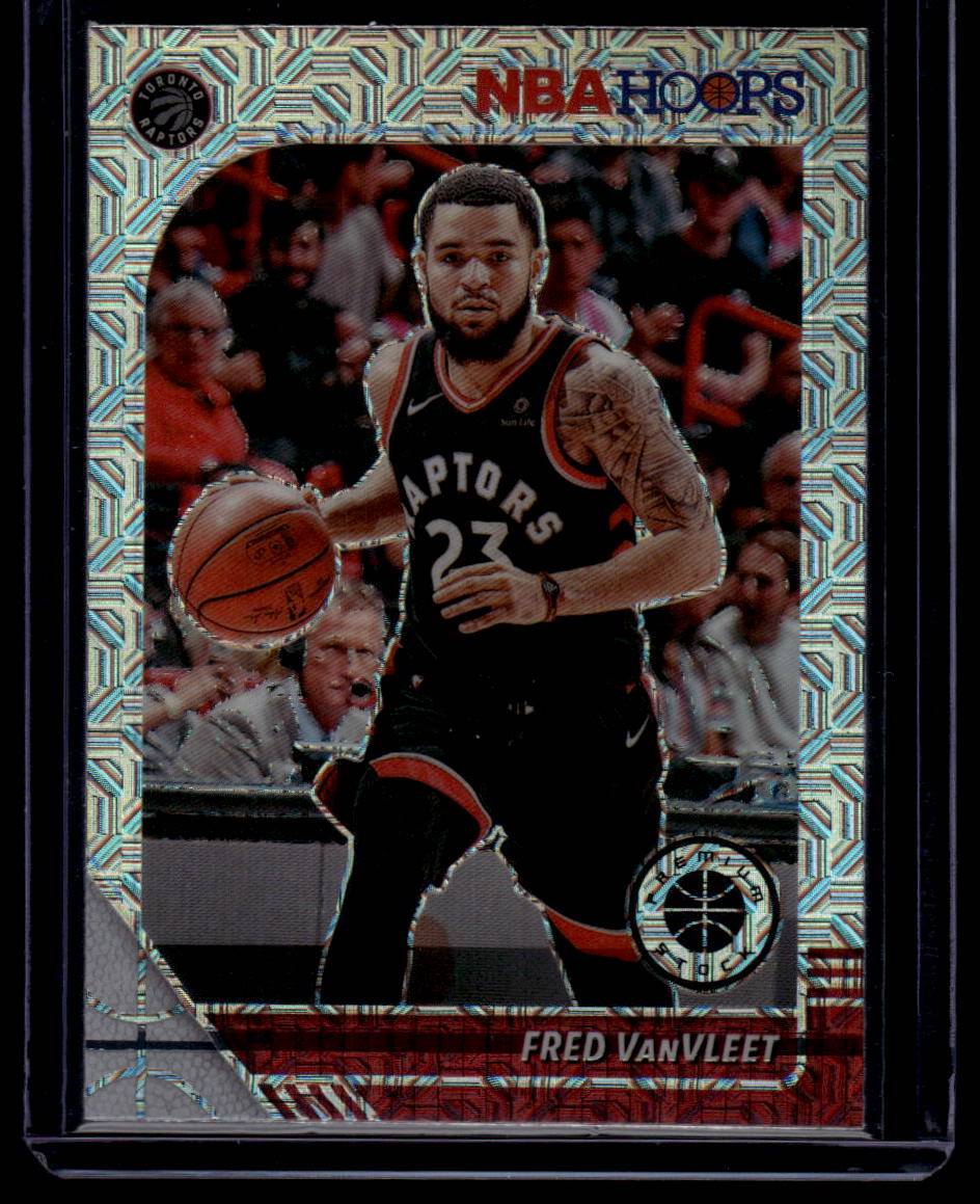 2019-20 Hoops Premium Stock #183 Fred VanVleet Prizms Silver Mojo