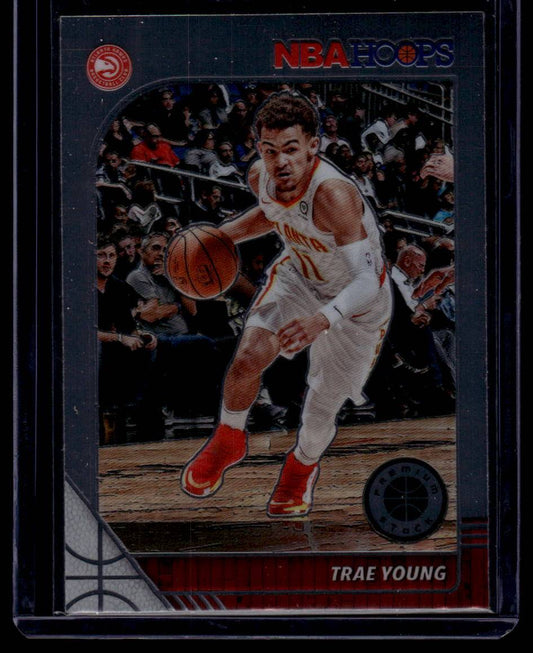 2019-20 Hoops Premium Stock #1 Trae Young