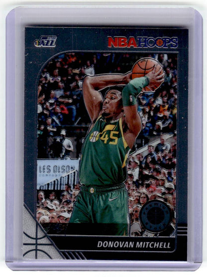 2019-20 Hoops Premium Stock #185 Donovan Mitchell