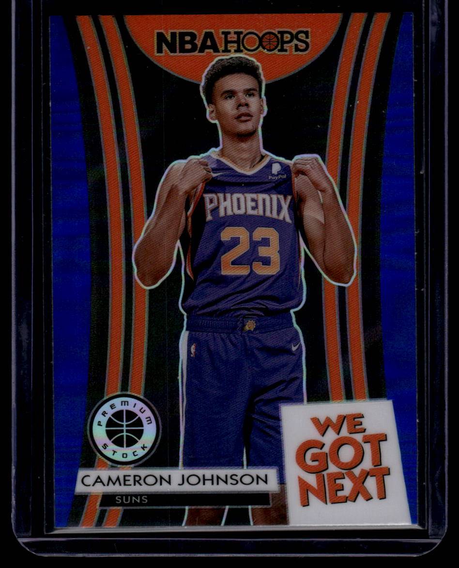 2019-20 Hoops Premium Stock #15 Cameron Johnson We Got Next