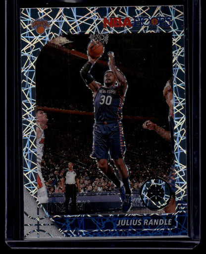 2019-20 Hoops Premium Stock #121 Julius Randle Prizms Silver Laser