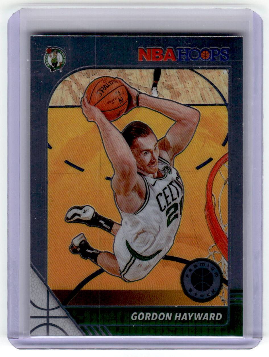 2019-20 Hoops Premium Stock #9 Gordon Hayward