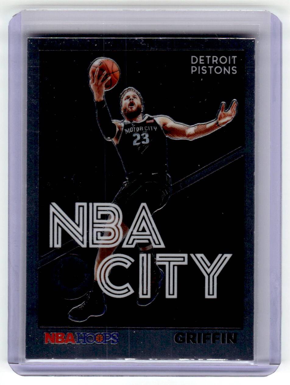 2019-20 Hoops Premium Stock #8 Blake Griffin NBA City