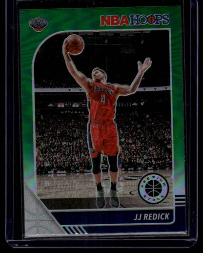 2019-20 Hoops Premium Stock #148 JJ Redick Prizms Green