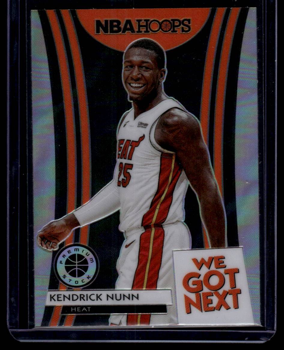 2019-20 Hoops Premium Stock #20 Kendrick Nunn We Got Next Holo