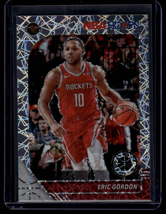 2019-20 Hoops Premium Stock #68 Eric Gordon Prizms Silver Laser