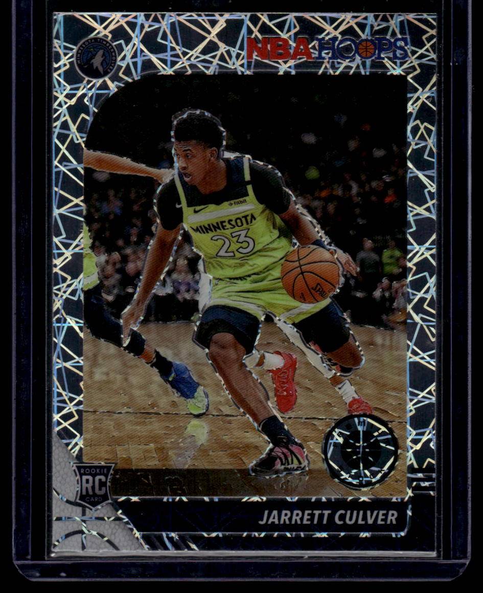 2019-20 Hoops Premium Stock #203 Jarrett Culver Prizms Silver Laser