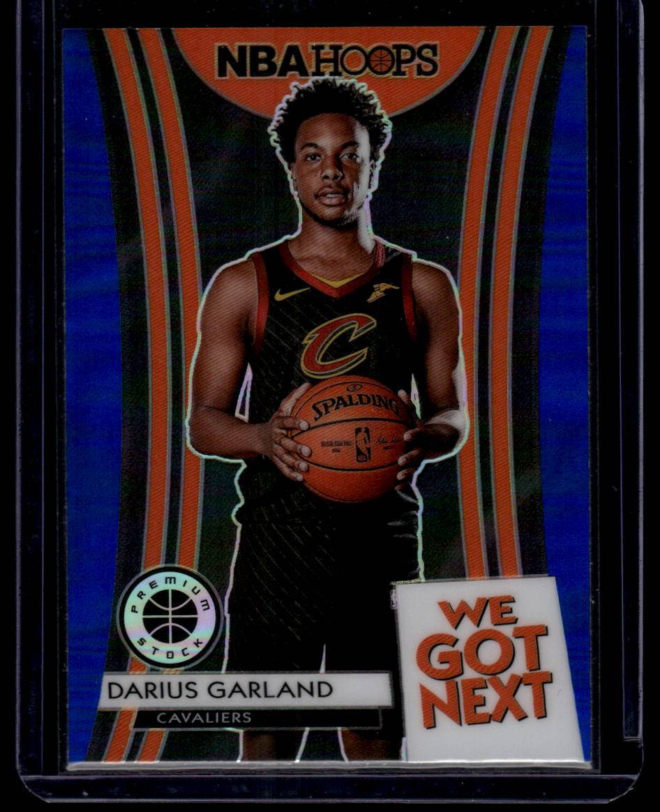 2019-20 Hoops Premium Stock #25 Darius Garland We Got Next Blue