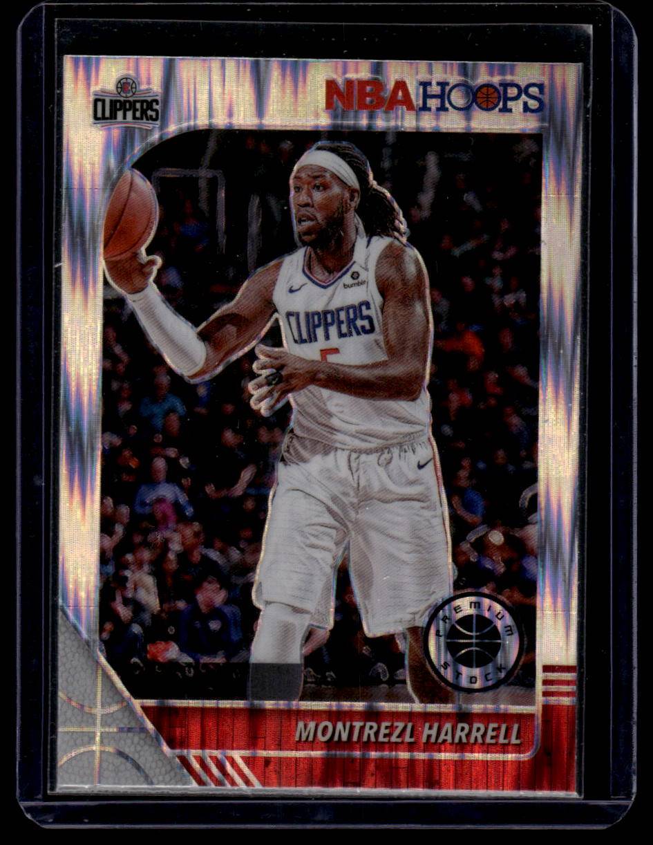 2019-20 Hoops Premium Stock #82 Montrezl Harrell Prizms Flash