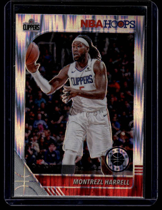 2019-20 Hoops Premium Stock #82 Montrezl Harrell Prizms Flash