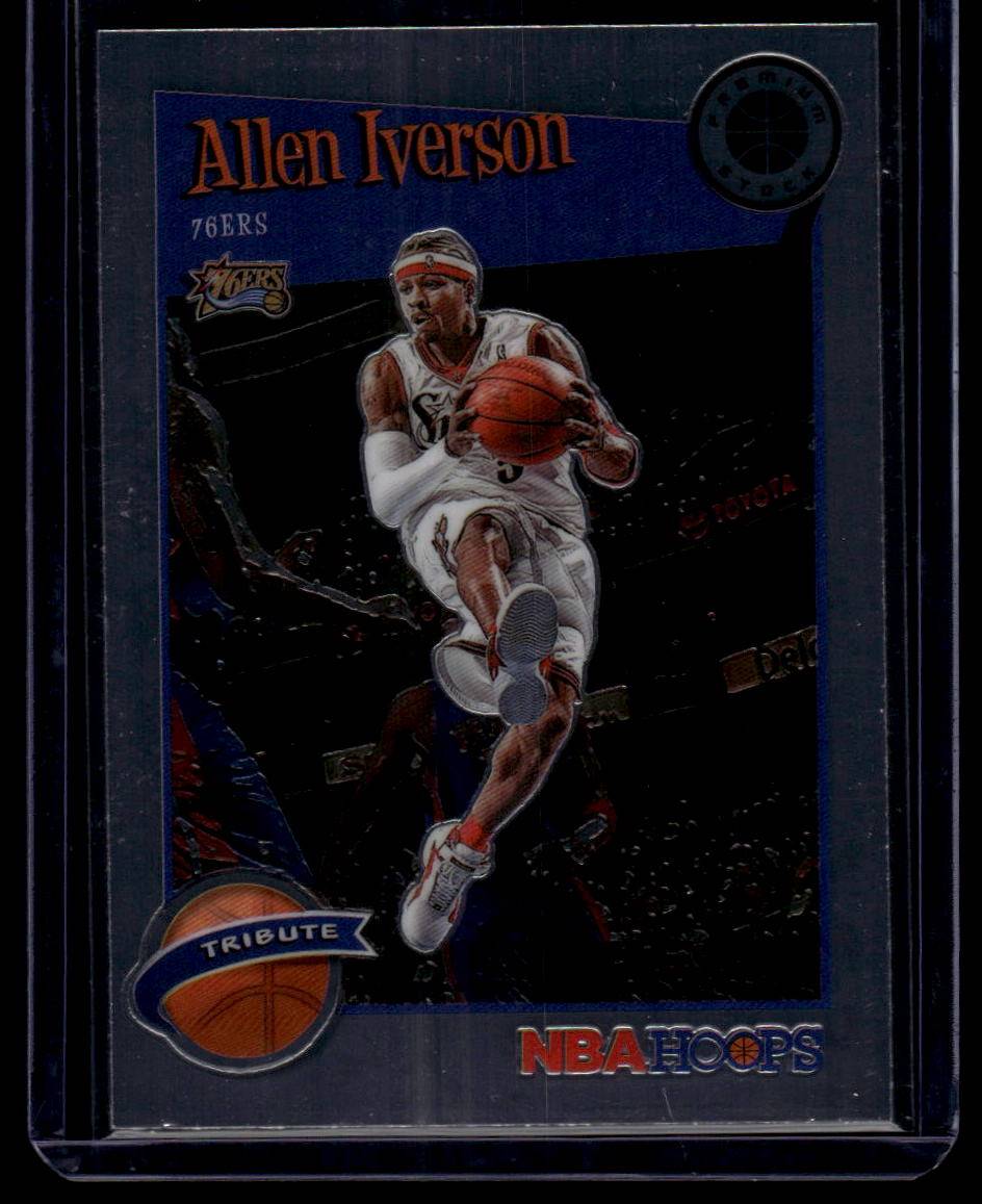 2019-20 Hoops Premium Stock #285 Allen Iverson